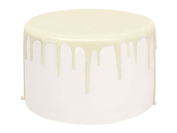 Baltās krāsas glazūra, 250 g