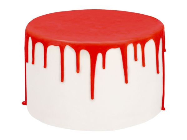 Sarkanās krāsas glazūra, 250 g