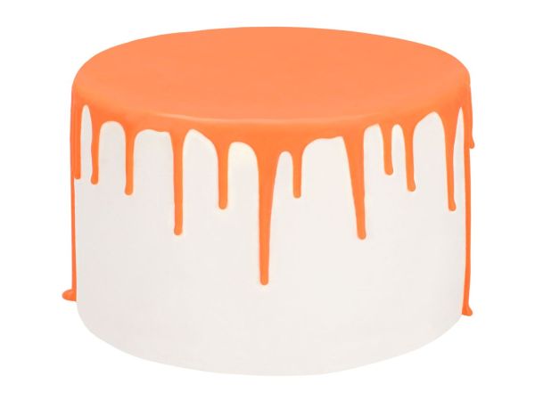 Oranžās krāsas glazūra, 250 g