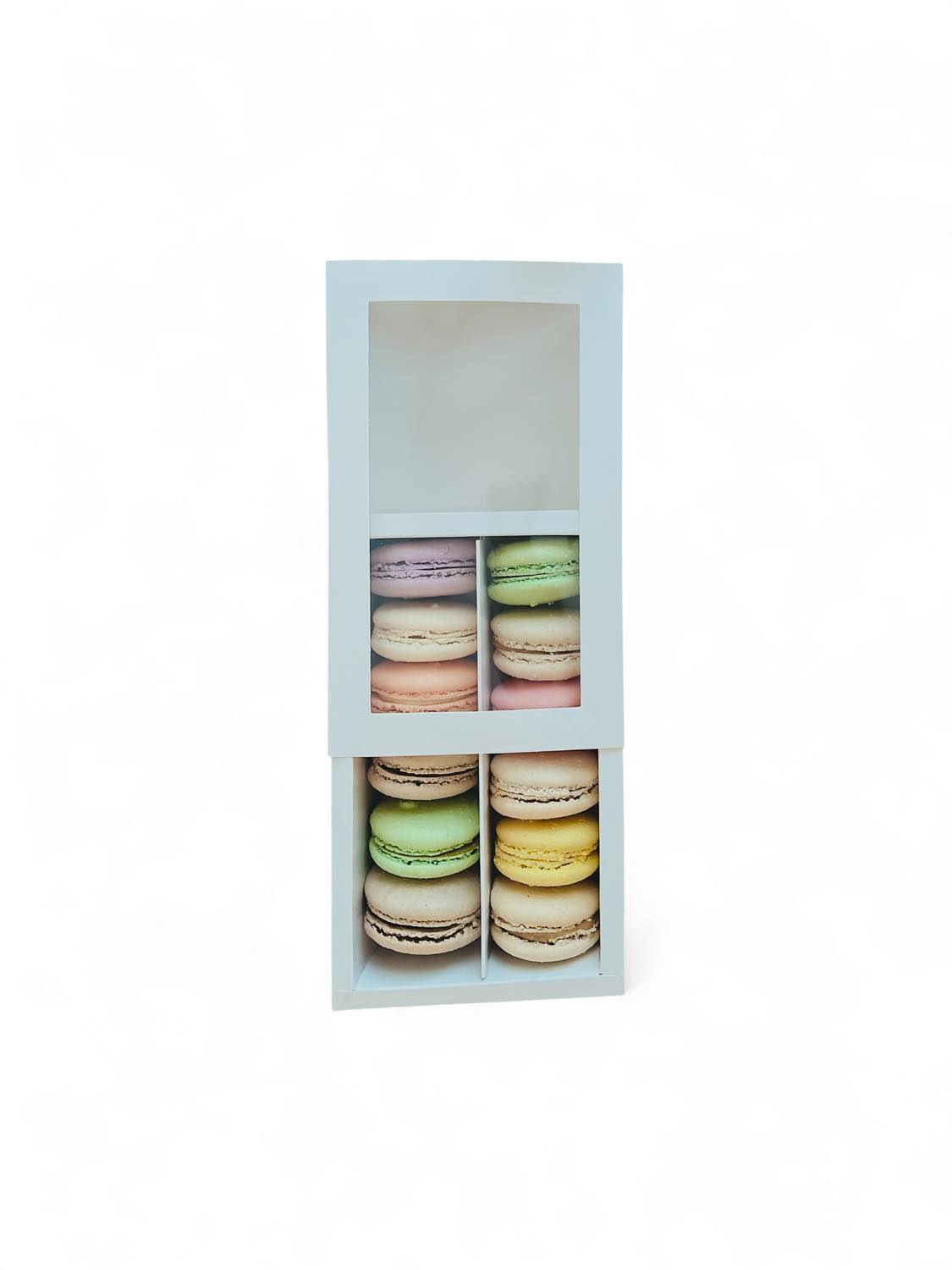 Dubultā macarons kaste ar nodalījumu, 1 gab. - Image 2