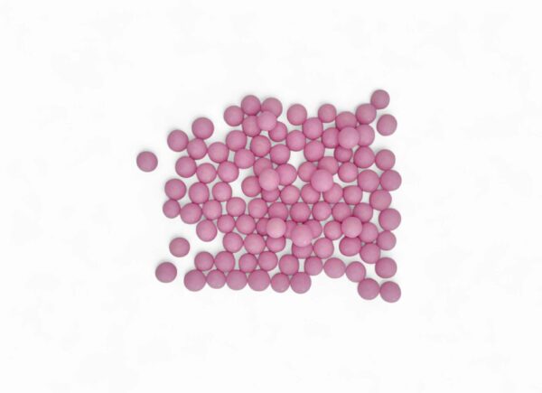 Rozā krāsas glazūras, 6–8 mm, 100 g