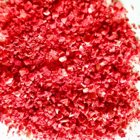 Liofilizētu zemeņu gabaliņi, 50 g