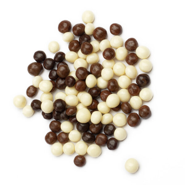 Kraukšķīgi šokolādes pērliņi, 50 g