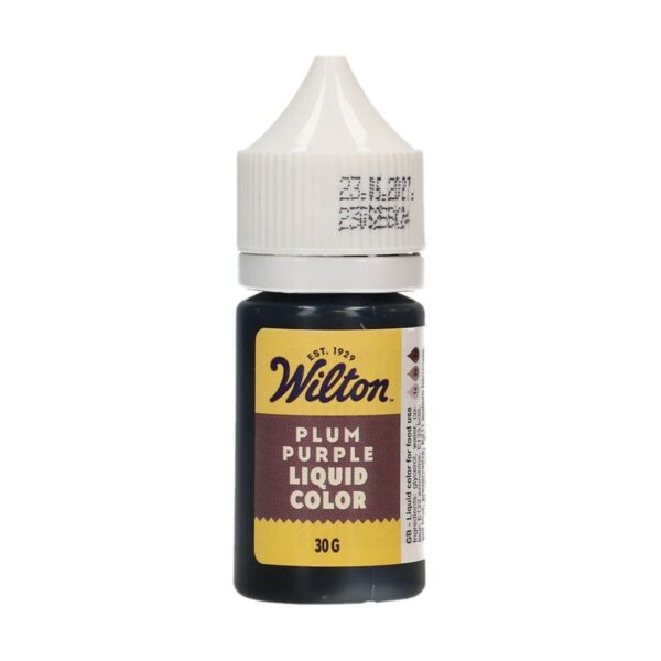 Wilton šķidrā krāsa ar plūmju violetu krāsu Wilton krāsa