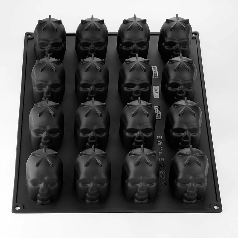 Silikona veidne "Skull PX43110", 1 gab. - Image 2
